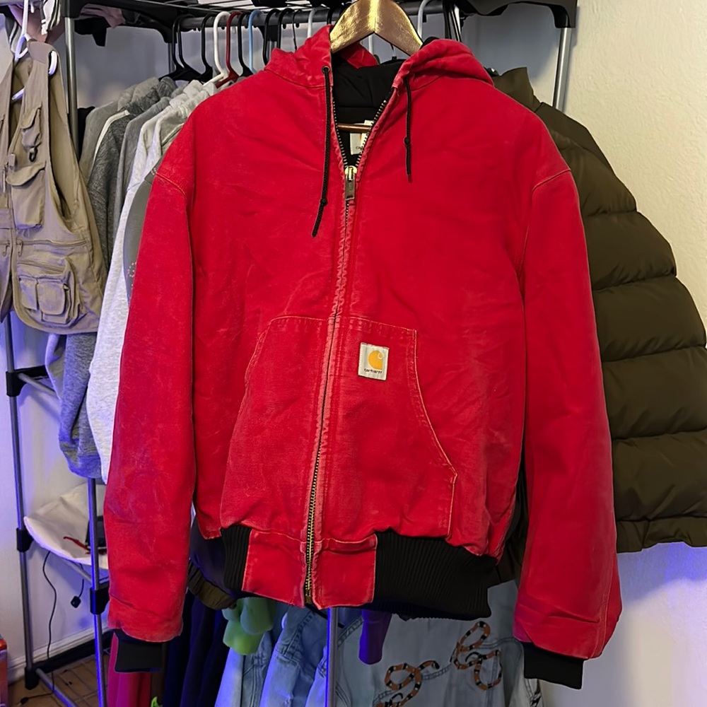 vintage carhart heavy jacket
